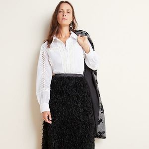 Sunday in Brooklyn Chantal Feather Maxi Skirt